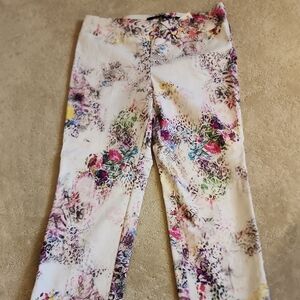 Insight Multicolor Floral  Bottoms NWT